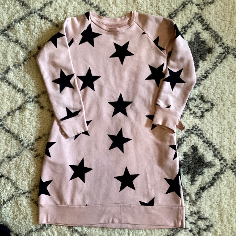 Nununu girls cotton slouchy dress